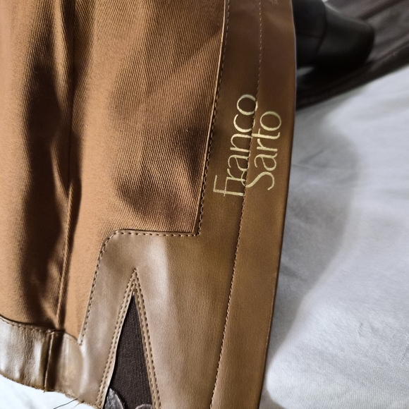 Franco Sarto Anberlin Brown Knee-High Women's Boots - Picture 11 of 14